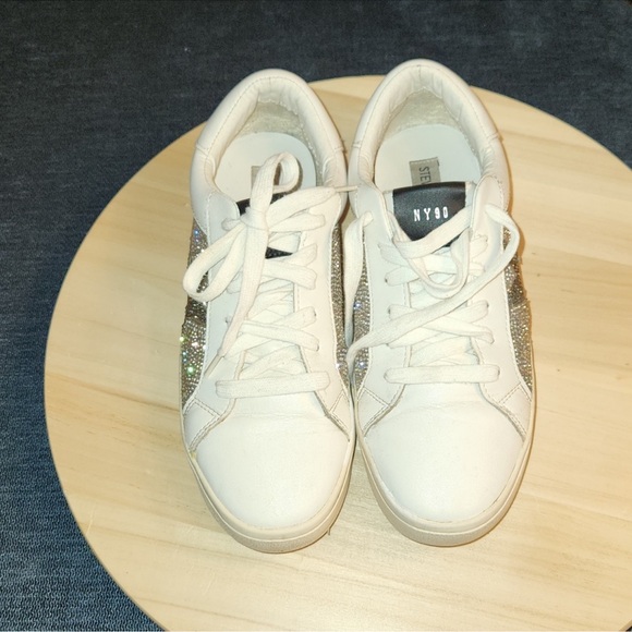 Steve Madden | Philip Rhinestone Sneakers - Picture 3 of 11